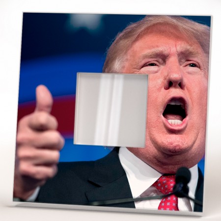 Зеркало настольное - Дональд Трамп